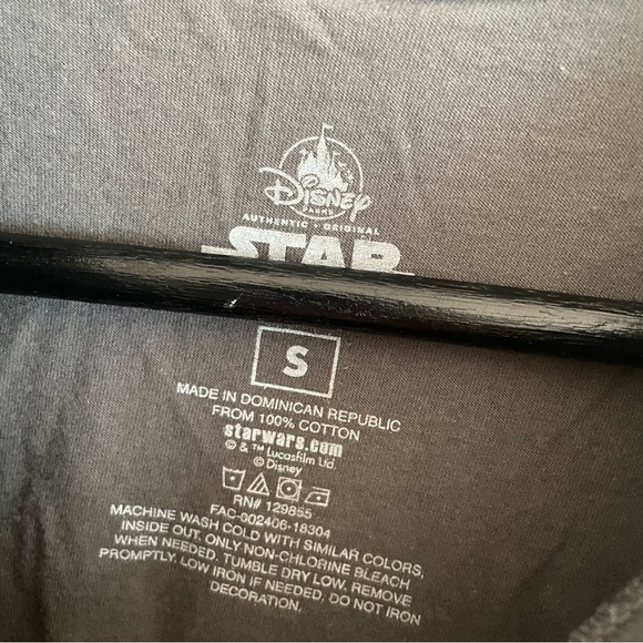 Women’s Star Wars I love you Princess Leia t shirt graphic Sz small Disney parks - Picture 3 of 3